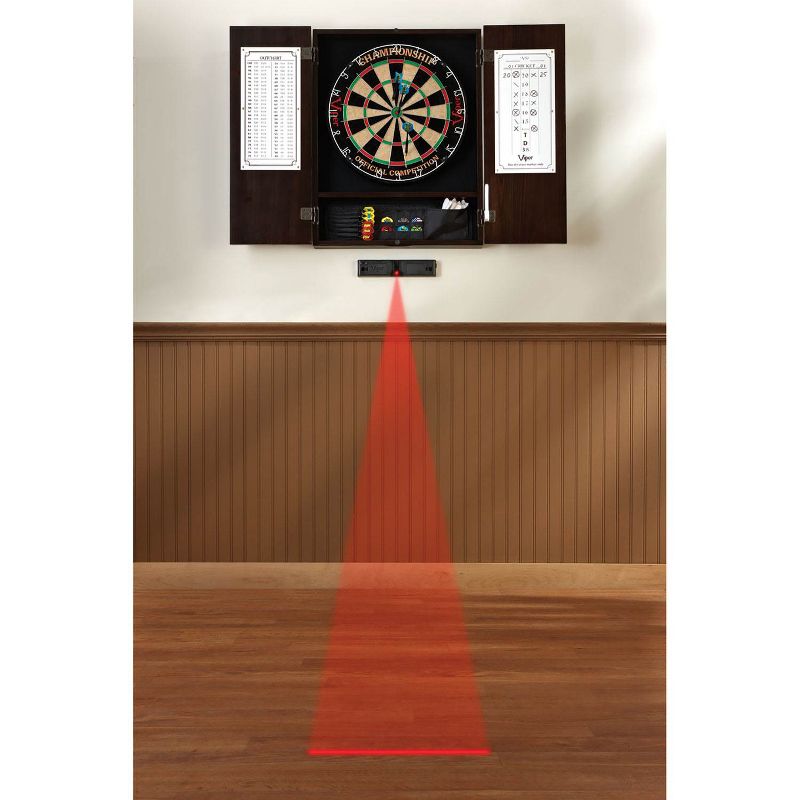 Viper Adjustable Dartboard Laser Light Dart Throw Toe Line Marker Wall Mount, 2 of 7
