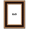 PosterPalooza | Photo Size Weathered Gold Picture Frame - UV Acrylic, Foam Board Backing, Hanging Hardware - 2 of 4