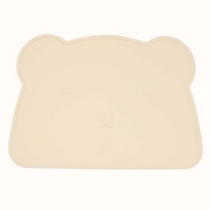 MyKids-USA Baby Bear Shape Silicone Washable Insulated Placemat - 1 of 4