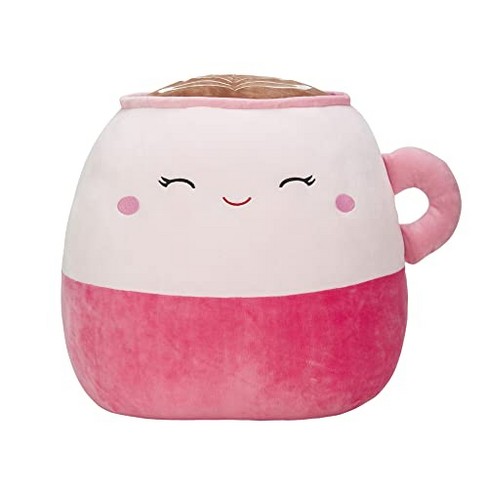 Squishmallow Official Kellytoys 14 Inch Emery the Chocolate Latte Coffee  Drink Food Squad Ultimate Soft Plush Stuffed Toy