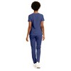 Hey Collection Women’s 5-Pocket Medical Scrub Set – V-Neck Top & Straight Leg Pants, Comfortable Flexible Nursing Uniforms - 2 of 4