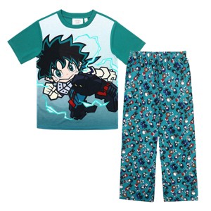 My Hero Academia Anime Manga Deku Hero Children's Boys Girls Pajama Set - 1 of 4