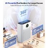 HEPA Air Purifiers for Home Large Room Cover 1400 Ft² with Air Quality Monitor 20dB Sleep Mode,6 Settings - 2 of 4