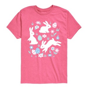 Boys' - Instant Message - Easter Scene Short Sleeve Graphic T-Shirt - 1 of 4
