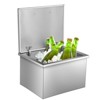 Garvee Drop In Ice Chest, Drop In Cooler, Stainless Steel Ice Chest with Hinged Cover, Wine Coller for Home and Commercial - 2 of 4