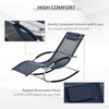 Okak Zero Gravity Rocking Chair Outdoor Chaise Lounge,Patio Recliner Lounge Chair with Detachable Pillow for Pool,Backyard,Deck&Patio - 4 of 4