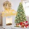 Whisen 4FT Artificial Christmas Tree with 150 LED Lights, 475 Tips, Full Natural Look, Metal Stand - 3 of 4