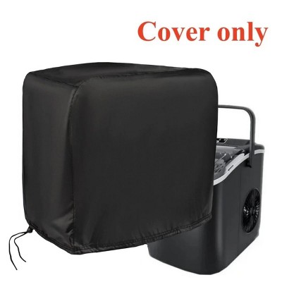 Akefit Ice Maker Cover Waterproof Dustproof Protective Black 15in
