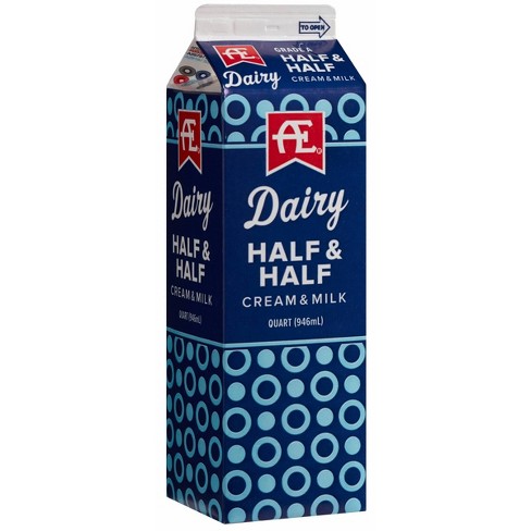 Anderson Erickson Half Half Cream Milk 1qt Target