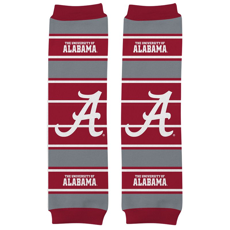 Baby Fanatic Officially Licensed Toddler & Baby Unisex Crawler Leg Warmers - NCAA Alabama Crimson Tide, 3 of 7