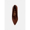 Casey Metallic Detail Block Heel Women Pumps - 4 of 4