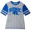 SEGA Sonic the Hedgehog UPF 50+ Raglan Pullover Rash Guard and Swim Trunks Outfit Set - 2 of 4