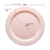 Smarty Had A Party Pink Vintage Plastic Dinnerware Set - 120 Sets - 4 of 4
