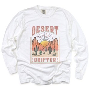 Simply Sage Market Vintage Desert Drifter Garment Dyed Long Sleeve - 1 of 4