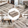 COZONY Washable Geometric Area Rug, Marble Boho Pattern Non Slip Thin Carpet for Living Room Dining Room Bedroom - 4 of 4