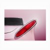 Trademark Fine Art - Beate Gube Us Classic Car 1961 Comet Tail Fin Abstract Matted Framed Art - 3 of 4