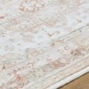 Hauteloom Laran Rust Distressed Washable Area Rug - 2 of 4