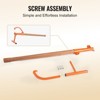 VEVOR Timberjack, 46.5 in, Heavy Duty Log Lifter with Wooden Handle, Log Roller with Adjustable Cant Hook, for Logs Ups to 15" Dia, Orange - 3 of 4