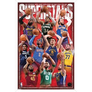 Trends International NBA League - Superstars 25 Framed Wall Poster Prints - 1 of 4