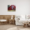 Stupell Industries Red Barn with American Flag, 30" x 24" - 2 of 4