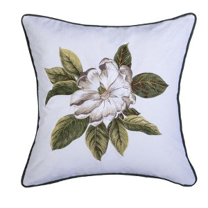 C&F Home Garden Magnolia Graphic Print Throw Pillow, 18" x 18" - 1 of 3