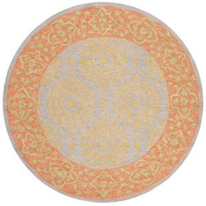Suzani SZN105 Hand Hooked Indoor Indoor Rugs - Safavieh - 1 of 3