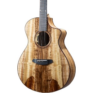 Breedlove Oregon All Solid Myrtlewood Special-Edition Concert Acoustic-Electric Guitar Natural - 1 of 4