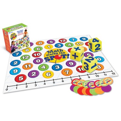 Learning Resources Math Marks The Spot Floor Game, Addition & Subtraction, Ages 5+