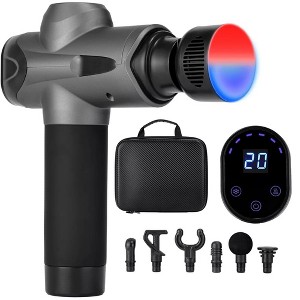 SUGIFT Thermacool Handheld Deep Tissue Massage Gun for Muscle Recovery, Pain Relief and Therapeutic Heat & Cool Functions - 1 of 4