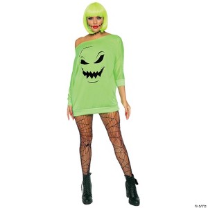 Leg Avenue womens Casual Jersey Halloween Shirt Dress Adult Sized Costumes, Multi, X-Large - 1 of 1
