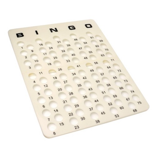 GSE Deluxe Bingo Game Set with Large Brass Bingo