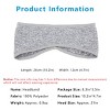 Anna-Kaci Sports Headband Moisture-Wicking for Running Workouts Exercise Men and Women Winter Ear Warmer - 4 of 4
