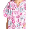 Casual Nights Women's Floral Woven Snap-Front Lounger House Dress - 4 of 4