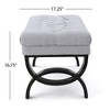 CENGHU Bench, Ottoman Bench, Fabric Sofa Ottoman, Sofa Large Footstool, Storage Chest,  Footrest for Living Room, Bedroom - 3 of 4