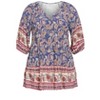 Avenue Women's Plus Size Alice Border Tunic - 4 of 4