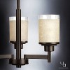 Urban Ambiance Luxury Contemporary Chandelier,  19.625"H x 17"W,  Olde Bronze Finish, UHP2016 - 4 of 4