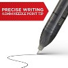 Sharpie Rollerball Pen Needle Point Precision Pen Black Ink 8/Pack (2116307) - 3 of 4