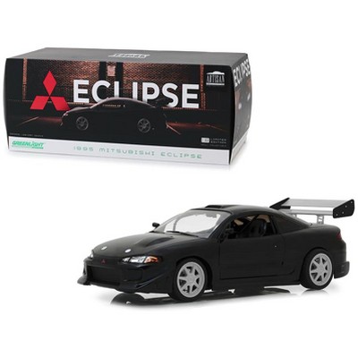 1995 Mitsubishi Eclipse Black 1/18 Diecast Model Car by Greenlight