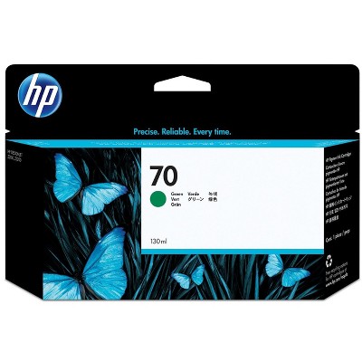 HP Inc. 70 130-ml Green DesignJet Ink Cartridge, C9457A