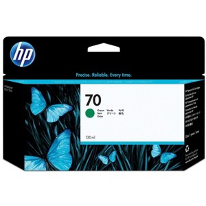 HP Inc. 70 130-ml Green DesignJet Ink Cartridge, C9457A - 1 of 4