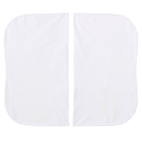 Halo Bassinest Twin Fitted Sheet 2-Pack White