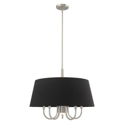 Livex Lighting Belclaire 5 - Light Chandelier in  Brushed Nickel