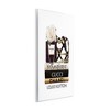 Stupell Industries Elegant Glam Fashion Floral Bag on Bookstack Wall Plaque Art - 3 of 4