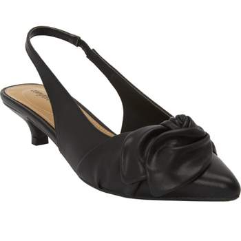 Comfortview Wide Width Tia Slingback Low Heel Women's Dress Shoes