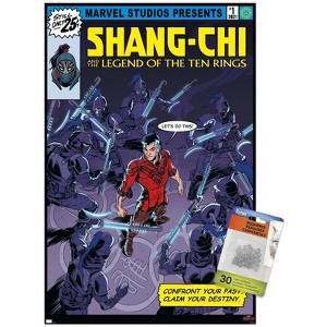 Trends International Marvel Shang - Legend of Ten Rings - Let's do This Unframed Wall Poster Prints - 1 of 4