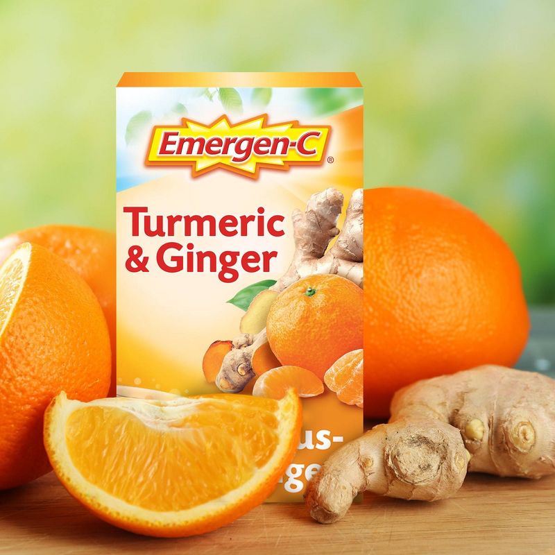 Emergen-C Turmeric &#38; Ginger Powder - Citrus-Ginger - 18ct, 3 of 11
