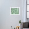 Deny Designs Alilscribble Abstract Greens Framed Art Print - 3 of 4