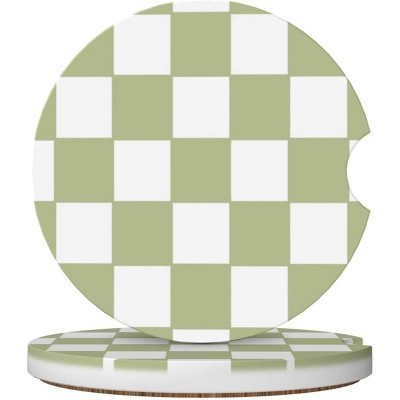 TruAIR Ceramic Car Cup Coasters (2-Pack)