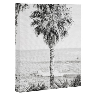  24" x 30" Bree Madden Laguna Surf Day Unframed Wall Canvas - Deny Designs 