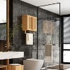 KTMBDW Bamboo Bathroom Cabinet Wall Mounted, Over Toilet Hanging Cabinet with Towel Bar for Hotels, Apartments, Natural - 3 of 4